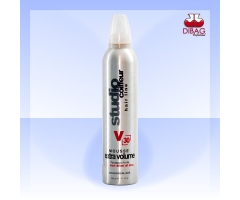 Mousse extra volume V30 fissaggio forte, con semi di lino.