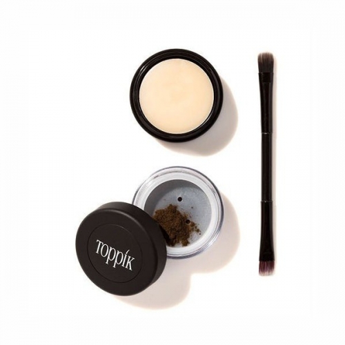 Toppik Brow building fiber- Infoltitore sopracciglia castano medio