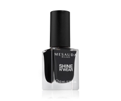 Smalto Per Unghie Shine N'WEAR BACK TO BLACK