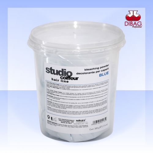 Studio Coiffeur Decolorante BLUE per Capelli  500 gr