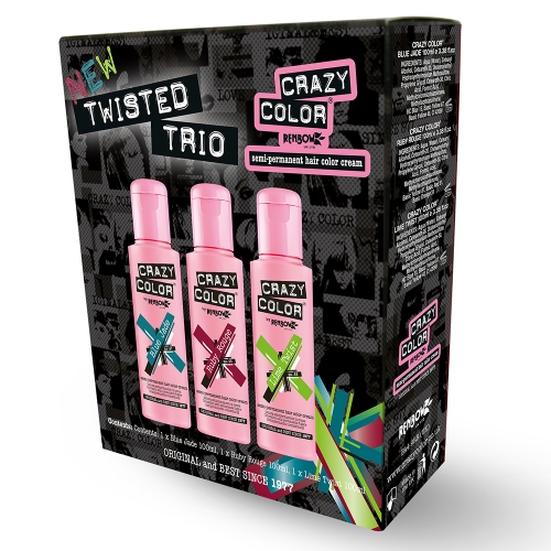 Crazy Color Twisted Trio
