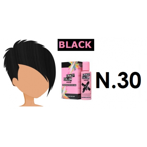 Crazy Color N.30 - Black