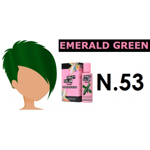 Crazy Color N.53 - Emerald Green