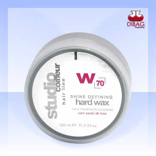 Studio Coiffeur Shine Defining cera modellante lucidante con semi di lino W70