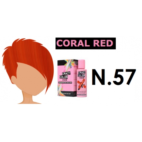 Crazy Color N.57 - Coral Red
