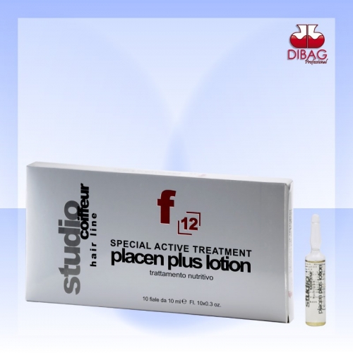 Studio Coiffeur Placen Plus Lotion F12 10 fiale da 10ml