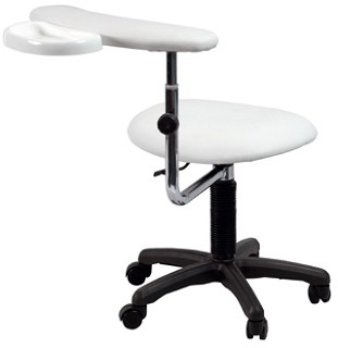 Sgabello Manicure Seat + Arm Support