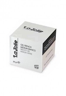 La Jolie Gel French Medium Bianco 30gr