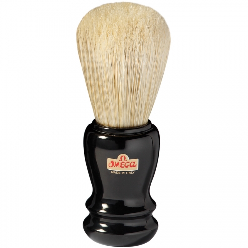 Omega Pennello Da Barba Tasso Nero/Cromato