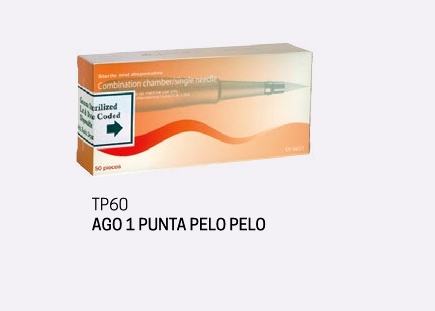 Ago per TPC ad 1 punta Pelo Pelo - 50 Pezzi