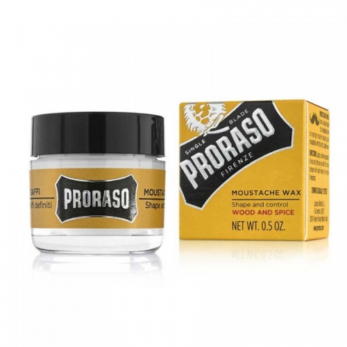 Proraso Wood and Spice - Cera Modella Baffi 15 ml