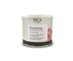 Rica - Cera Depilazione lipo Titanio Rosa 800 ml