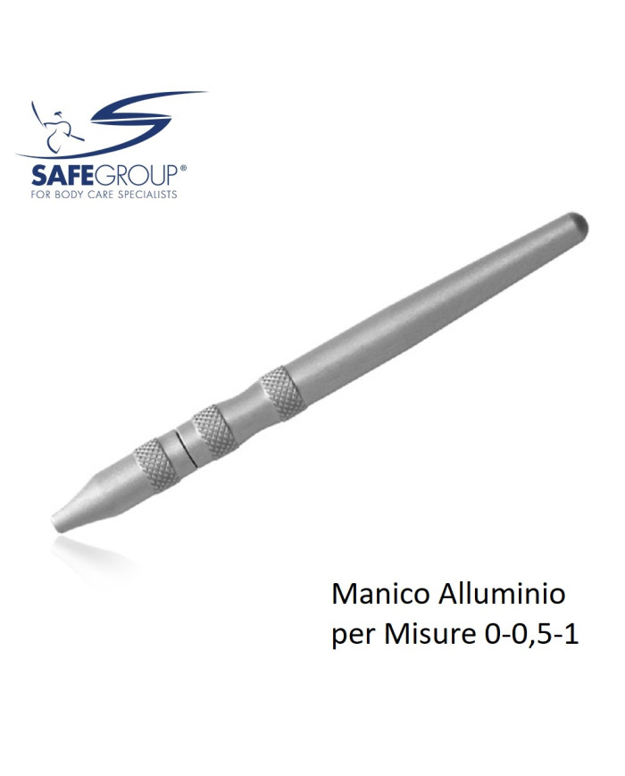 MANICO PER SGORBIE SAFE MIS. 0-0.5-1 ALLUMINIO