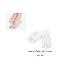 INFRADITO CIABATTINE POLIETILENE 50 PZ