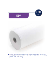 LENZUOLINO CARTA ROTOLO BIVELO H 50 CM.
