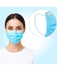 mascherina chirurgica con elastico imbustata