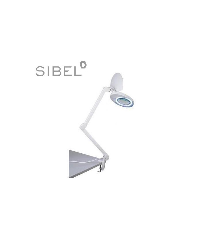 LAMPADA CON LENTE A LED D5  8W MORSETTO - SIBEL