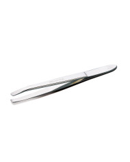 PINZETTA PUNTA OBLIQUA LUNGA NICKEL - TECNIWORK