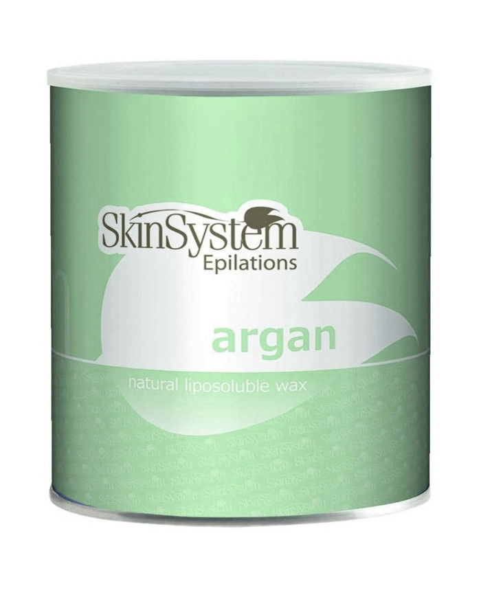 CERA DEPILATORIA SKIN SYSTEM LIPO 800 ML ARGAN