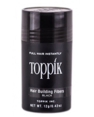 FIBRE DI CHERATINA REGULAR SIZE 12GR BLACK (NERO) - TOPPIK
