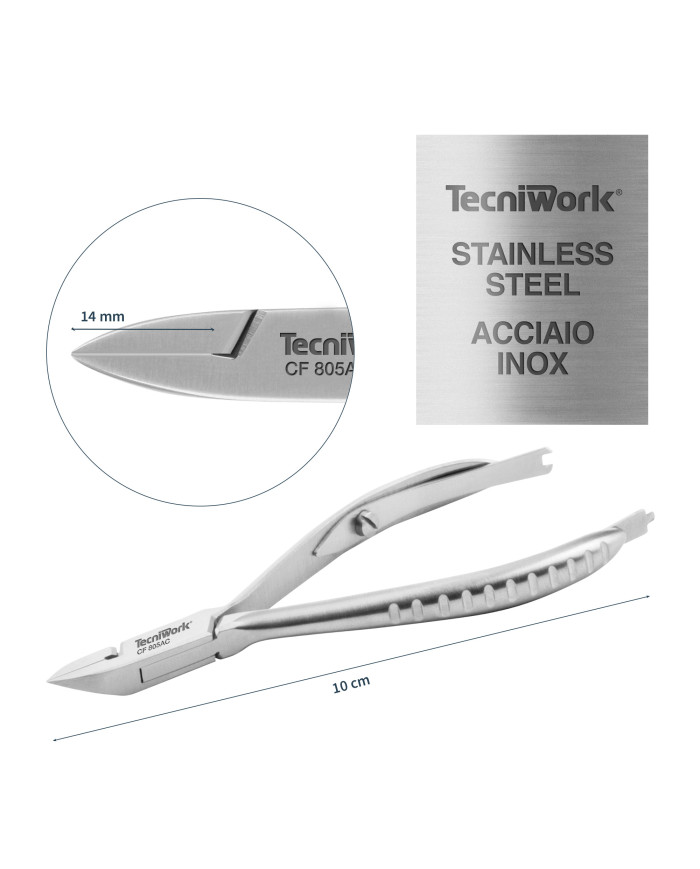 TRONCHESE TAGLIO RETTO 14 MM - TECNIWORK