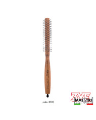 SPAZZOLA LEGNO TURBO NYLON DIAMETRO 28 MM - MAESTRI