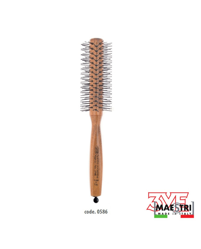 SPAZZOLA LEGNO TURBO NYLON DIAM.43 MAESTRI
