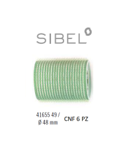BIGODINI VELCRO CNF X6 VERDI 48MM - SIBEL