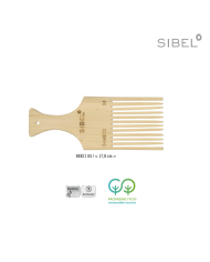 SIBEL PETTINE BAMBOO B4 17.8 CM
