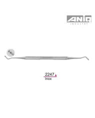 SPECILLO CON DOPPIA PUNTA ACCIAIO INOX