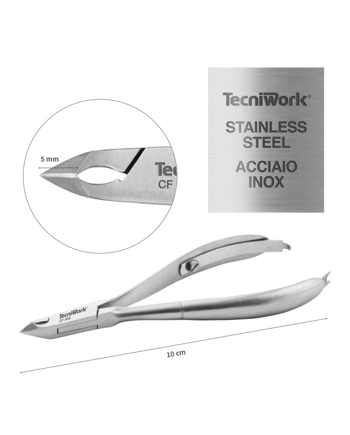 TRONCHESE TAGLIO CUTICOLE 5 MM - TECNIWORK