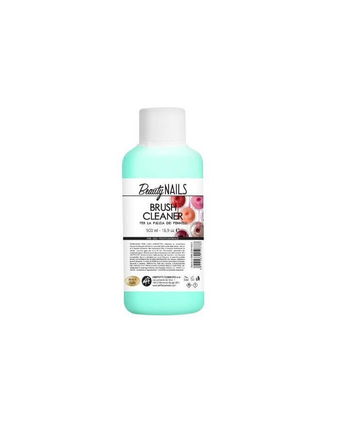 BEAUTY NAILS BRUSH CLEANER PULIZIA PENNELLI 500 ML