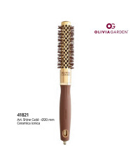OLIVIA GARDEN SPAZZOLA BLOWOUT SHINE GOLD 20 MM TOURMALINE IONIC
