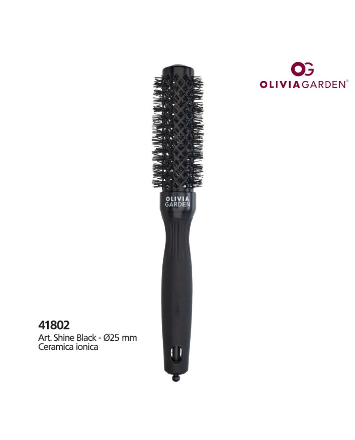 OLIVIA GARDEN BLOWOUT SHINE BLACK 25 MM