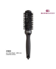 OLIVIA GARDEN BLOWOUT SHINE BLACK 35 MM CERAMIK IONIC
