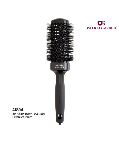 OLIVIA GARDEN BLOWOUT SHINE BLACK 45 MM