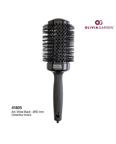 OLIVIA GARDEN BLOWOUT SHINE BLACK 55 MM