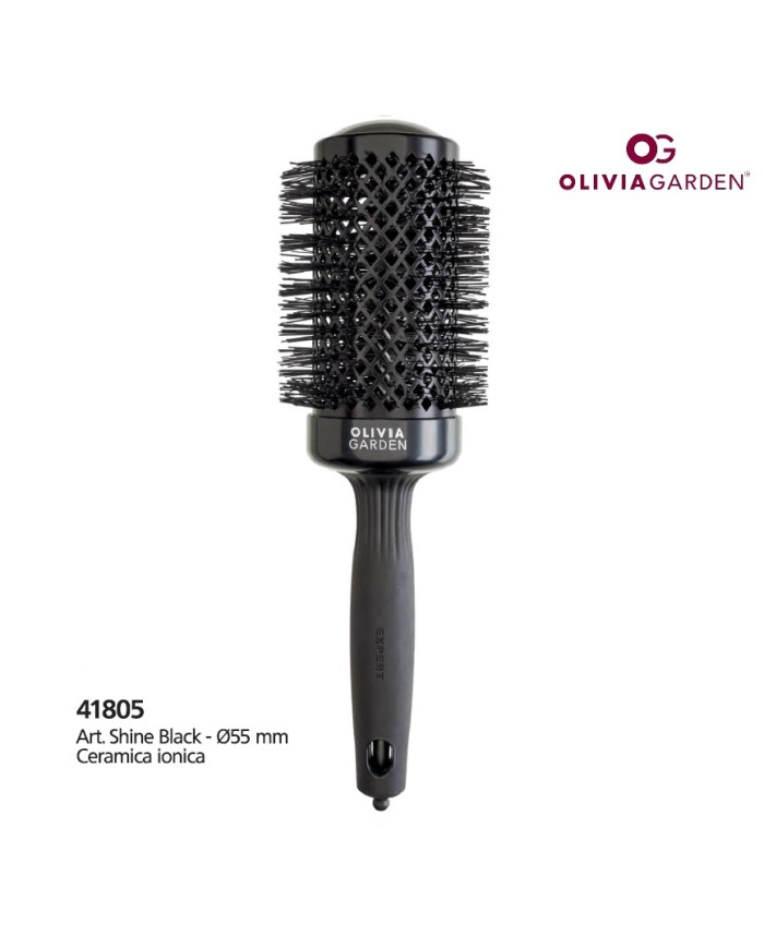 OLIVIA GARDEN BLOWOUT SHINE BLACK 55 MM
