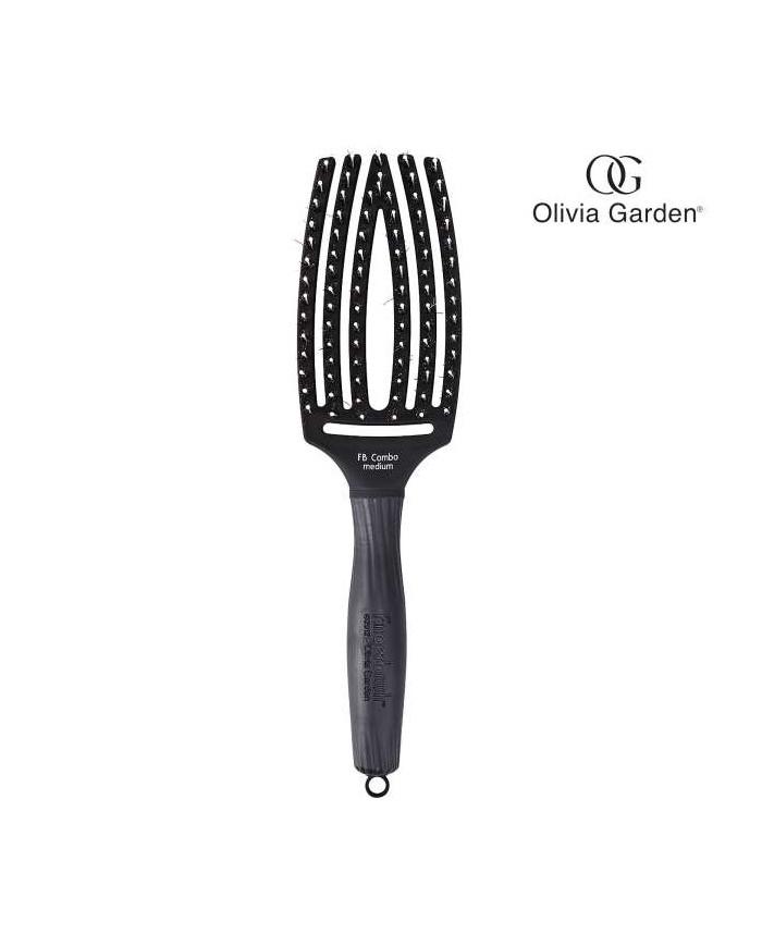 OLIVIA GARDEN FINGER BRUSH COMBO MEDIUM