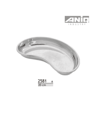 bacinella curva inox 20 cm per attrezzi