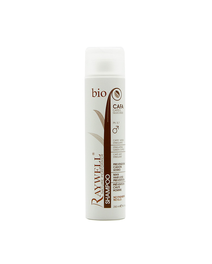 RAYWELL BIO NATURE SHAMPOO CAFA CADUTA UOMO 250 ML
