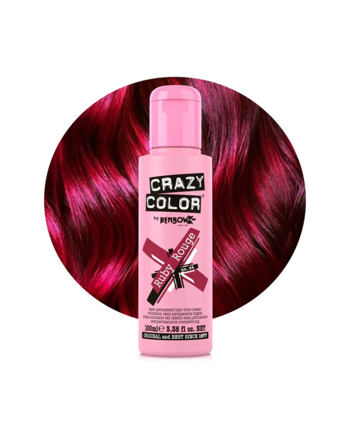CRAZY COLOR RENBOW - N.66 RUBY ROUGE 100 ML