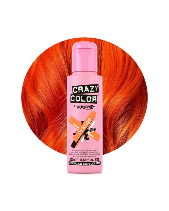 CRAZY COLOR RENBOW - N.60 ORANGE 100 ML