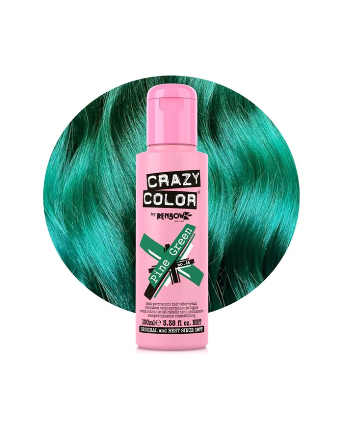 CRAZY COLOR RENBOW - N.46 PINE GREEN 100 ML
