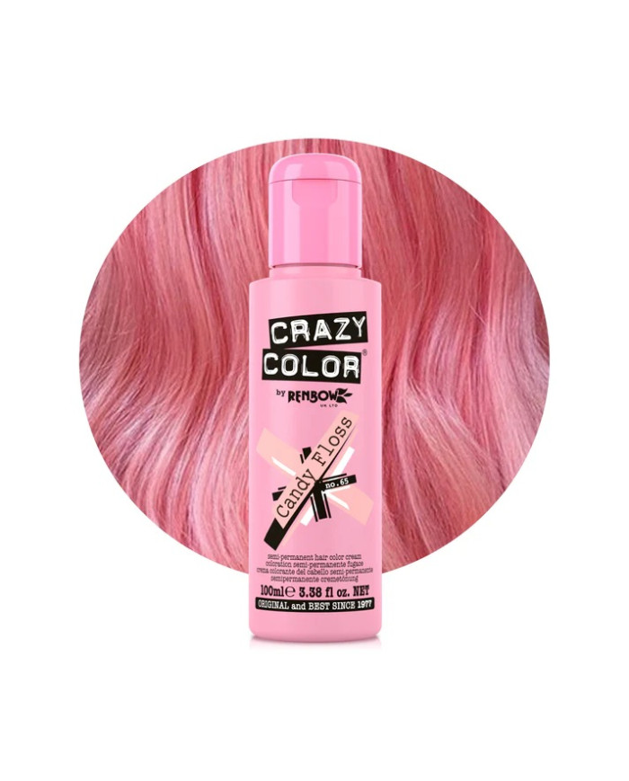 CRAZY COLOR RENBOW - N.65 CANDY FLOSS 100 ML