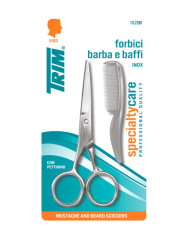 TRIM 10-20BI- FORBICI BARBA BAFFI INOX