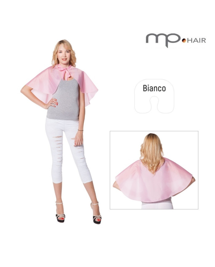 MANTELLINA PIEGA NYLON BIANCO - MP HAIR