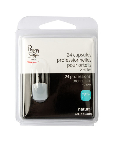 PEGGY SAGE 24 CAPSULE PROFESSIONALI PER DITA PIEDE