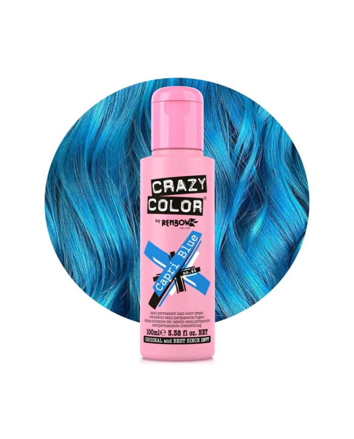 CRAZY COLOR RENBOW - N.44 CAPRI BLUE 100 ML