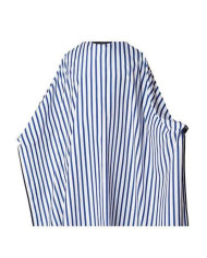 MANTELLA TAGLIO BARBER PL BLU/BIANCO MOROCUTTI